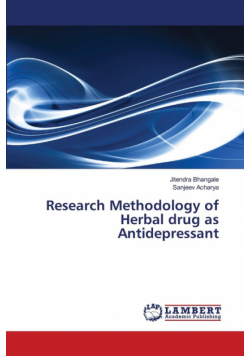 Research Methodology of Herbal drug as Antidepressant
