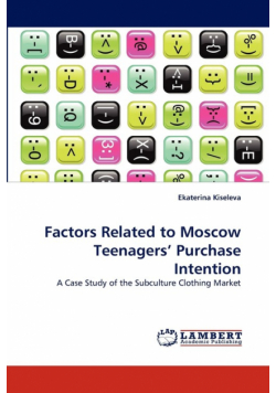 Factors Related to Moscow Teenagers' Purchase Intention