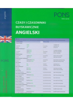Czasy i czasowniki błyskawicznie. Angielski PONS
