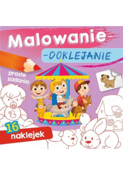Malowanie-doklejanie. Proste zadania