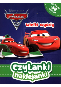 Czytanki naklejanki Wielki wyścig Disney Pixar Auta
