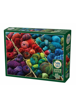 Puzzle 1000 Kłębki włóczki
