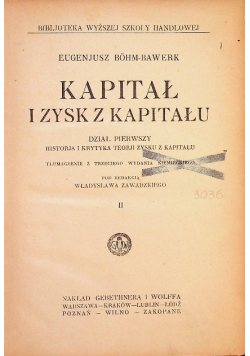 Kapitał i zysk z kapitału 1925 r.