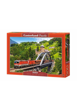 Puzzle 500 Pociąg na moście CASTOR