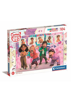 Puzzle 104 Super Kolor Disney Turning Red