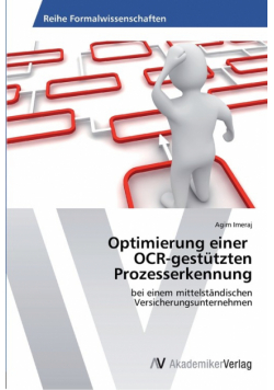 Optimierung einer OCR-gestützten Prozesserkennung