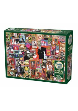 Puzzle 1000 W krainie kotów