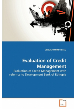 Evaluation of Credit Management