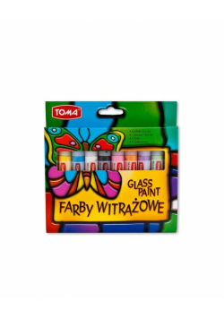 Farby witrażowe 10x10,5 TOMA