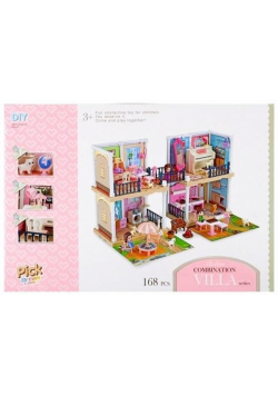 Domek z akcesoriami 168el