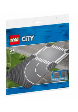 Lego CITY 60237 Zakręt i skrzyżowanie