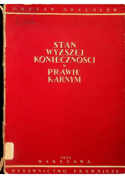 Stan wyższej konieczności w prawie karnym