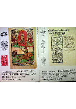 Geschichte der Buchillustration in Deutschland tom 1 i 2