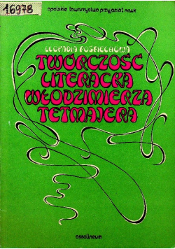 Twórczość literacka Włodzimierza Tetmajera
