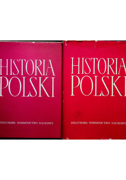 Historia Polski Tom I część 1 i 2