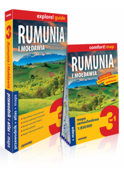 Rumunia 3w1 przewodnik + atlas + mapa