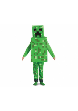 Strój Creeper Fancy - Minecraft rozm.S 4-6 lat