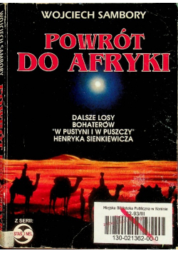 Powrót do Afryki