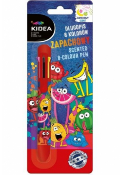 Długopis zapachowy 8 kolorów KIDEA