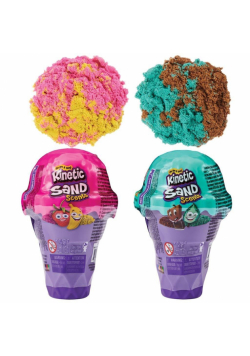 Kinetic Sand Pojemnik na lody mix 113g