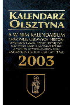 Kalendarz Olsztyna 2003