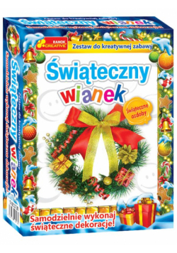 Zestaw do kreatywnej zabawy - Świąteczny wianek