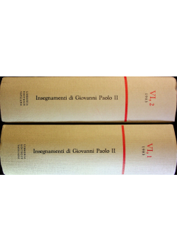 Insegnamenti di Giovanni Paolo II tom VI część 1 i 2 1983