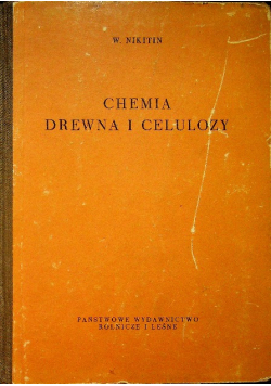 Chemia drewna i celulozy