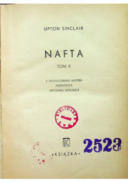Nafta Tom II 1946 r.