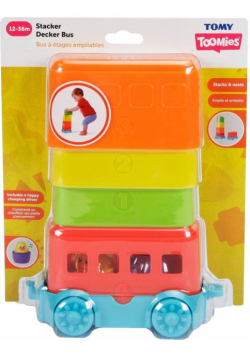 Toomies Autobus piramidka TOMY