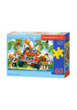 Puzzle 60 Softies on Safari CASTOR