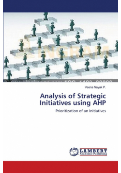 Analysis of Strategic Initiatives using AHP