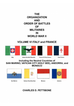 The Organization and Order of Battle of Militaries in World War II