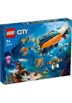 LEGO(R) CITY 60379 Łódź podwodna badacza morskiego