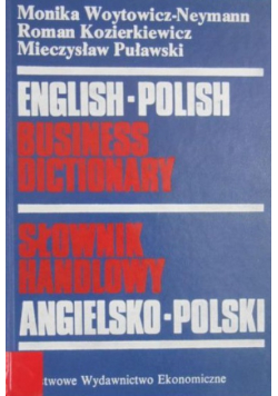 Słownik handlowy Angielsko Polski