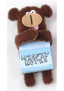Misfit Notes - karteczki wyrywane - Małpa