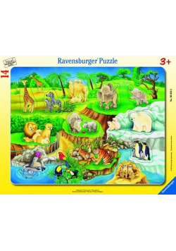 Puzzle 14 Co tu pasuje? Wizyta w zoo