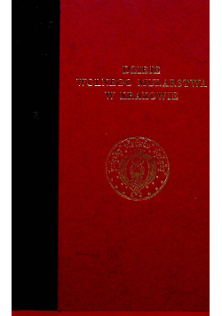 Dzieje wolnego mularstwa w Krakowskie reprint z 1939 r