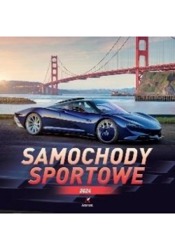 Kalendarz 2024 Samochody sportowe