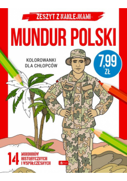 Kolorowanki dla chłopców Mundur polski