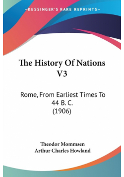 The History Of Nations V3