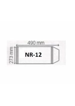 Okładka na podr A4 regulowana nr 12 (25szt) NARNIA