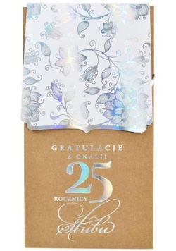 Karnet PM-114 25. rocznica ślubu