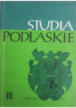 Studia Podlaskie III