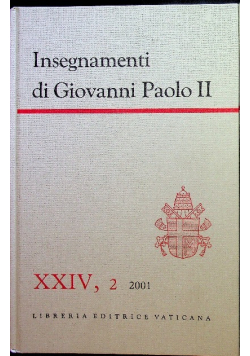 Insegnamenti di Giovanni Paolo II tom XXIV część 2