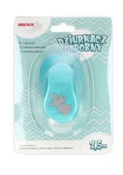 Dziurkacz ozdobny - Anioł 2,5cm MIX