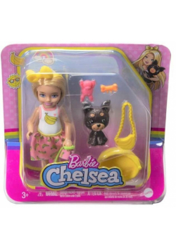 Barbie Chelsea lalka + zwierzątko HGT11