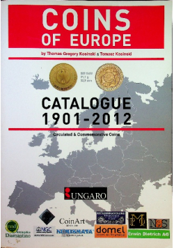 Coins Of Europe Catalogue 1901 - 2012