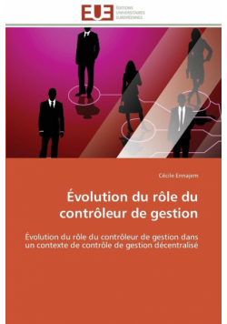 Évolution du rôle du contrôleur de gestion