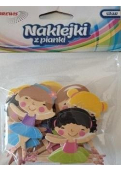 Naklejki z pianki taniec 16szt